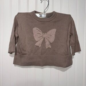 Baby Gap Preppy Bow Sweater| 12-18 months